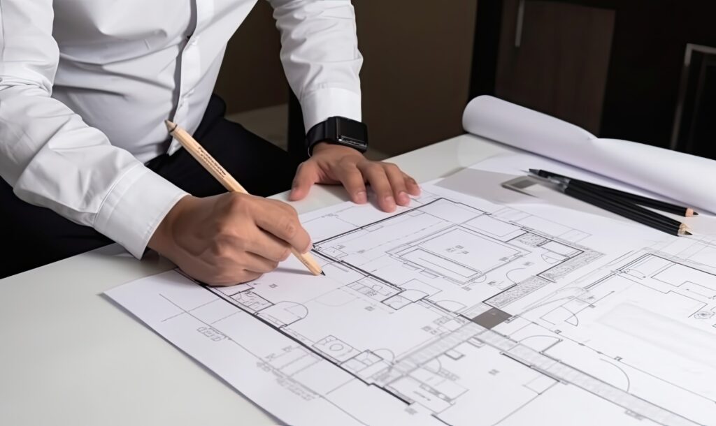 Discover the Latest in Architecture with Our Articles: young architect at the studio after finding his dream job as an architect